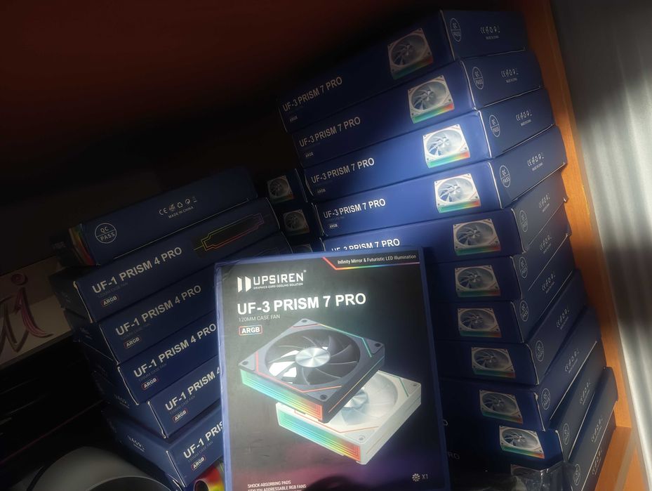 Кулера вентиляторы для ПК Prism 7 Pro белые черные Prism 4 Pro Reg Rev