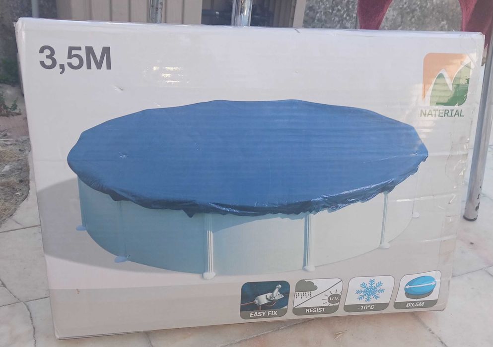 Capa protectora de piscina