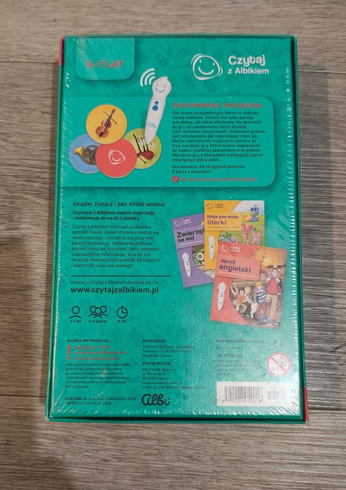 Czytaj z albikiem - instrumenty muzyczne