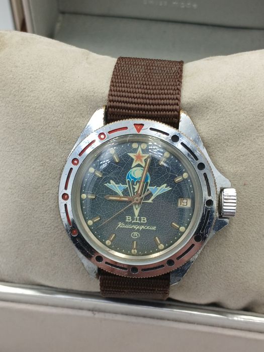 Zegarek wostok komandirski anfibia mechaniczny