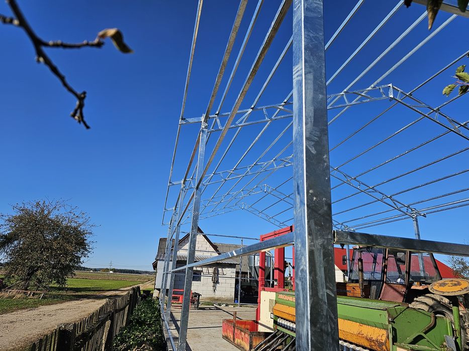 Wiata, hala, garaż, konstrukcja stalowa