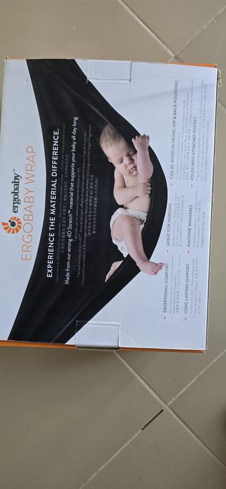 Marsupio Ergobaby vomo novo