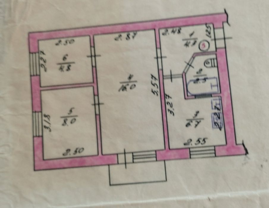 Продаж 3- х кімн., кв. вул. Оболонська