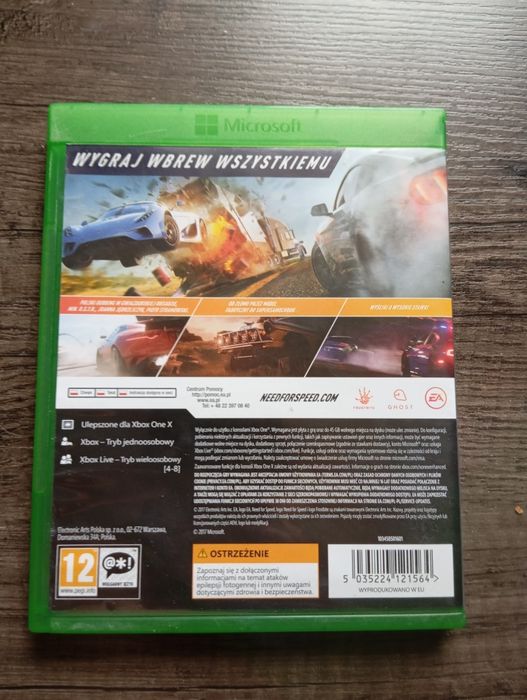 Need for speed Payback Xbox one