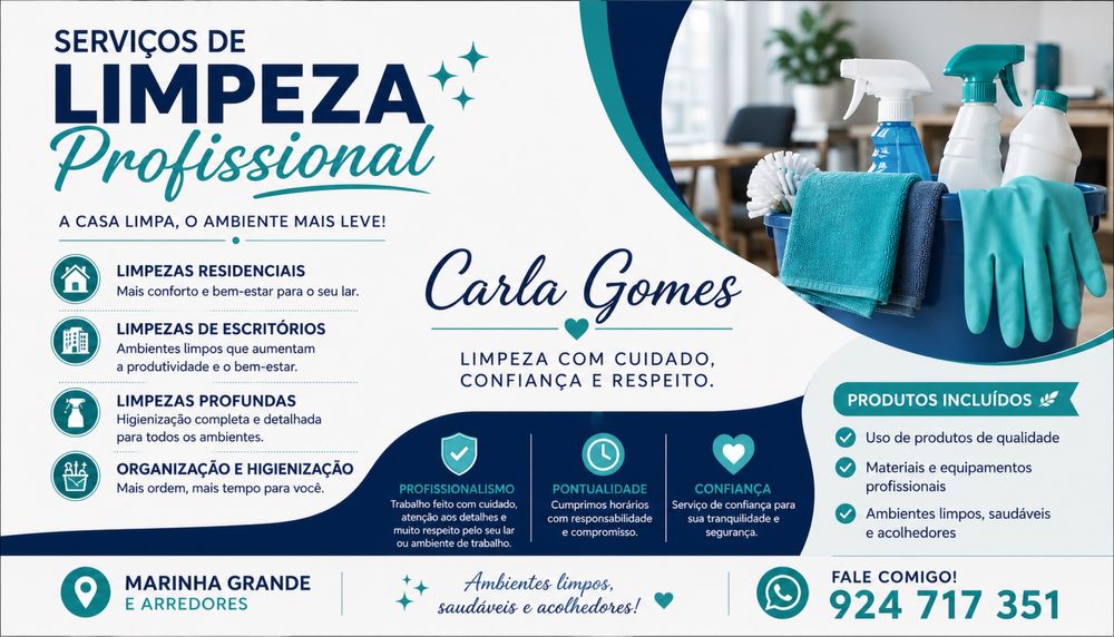 Serviços de Limpeza Profissional