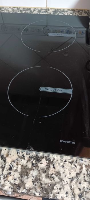 Placa de indução  com forno