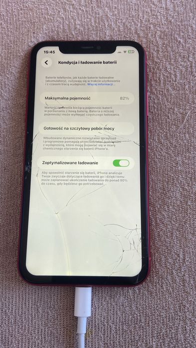 Iphone 11 - uszkodzony, do naprawy lub na części