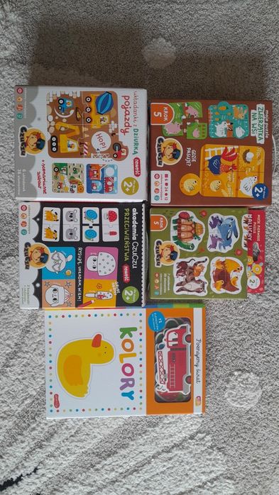 Komplet Puzzli dla 2 latka