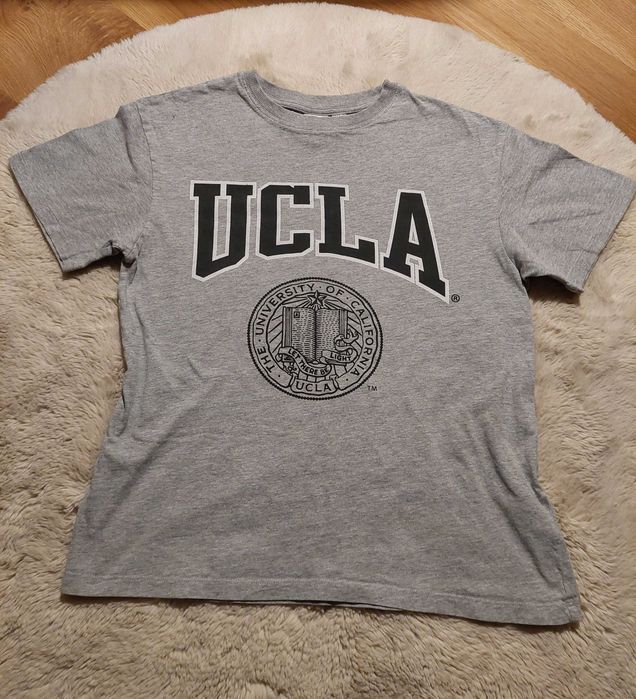 Koszulka z napisem UCLA, T-shirt, marka H&M, rozmiar XS