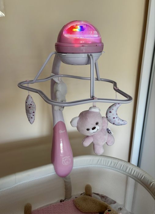 Karuzela grająca pozytywka projektor Rainbow 3w1 Chicco