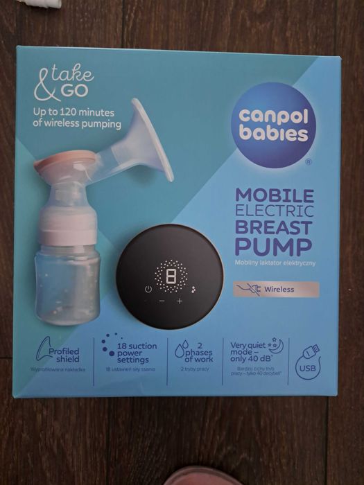 Laktator elektryczny Canpol Babies Take&Go mobilny