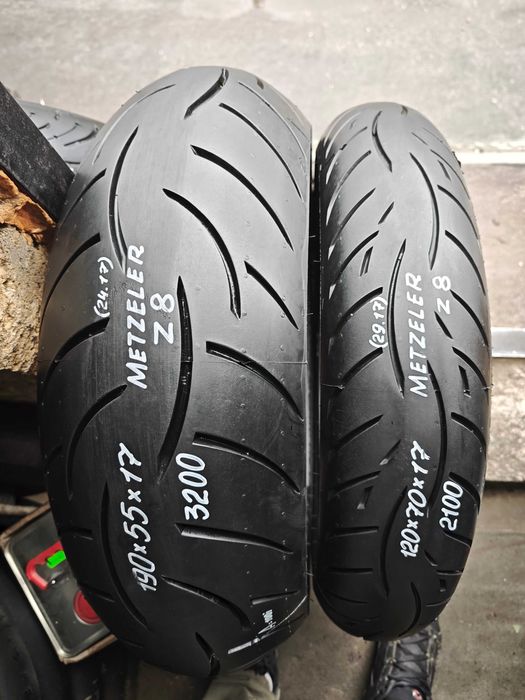 Мото шини комплект 120/70 160 180 60 190 200/ 50 55 R17