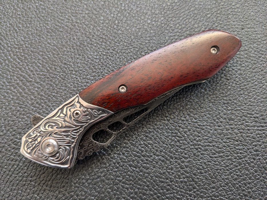 Ніж складний Дамаск. сталь VG10. нож складной флиппер