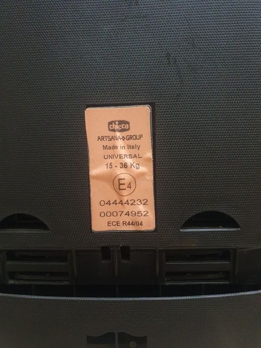 Cadeira chicco oasys 2.3