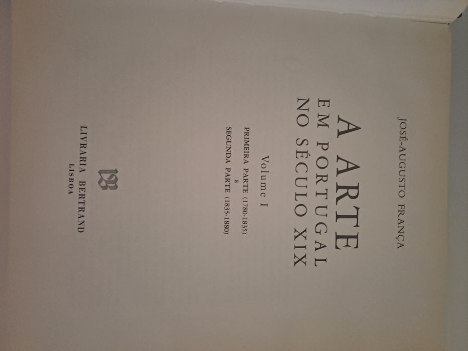 2 volumes  Arte  em Portugal  no século XIX