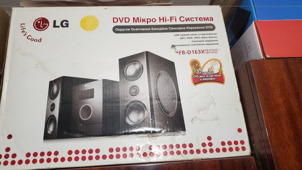 Музыкальный центр LG FB - D163X: 3 600 грн. - Музыкальные центры