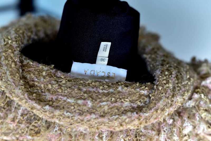 Nowy płaszcz Escada 36 DE - 36/38 PL wełna