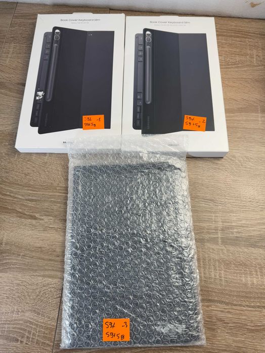 Чохол-клавіатура Samsung Tab S9+ Keyboard Slim Black EF-DX810 EF-DX815