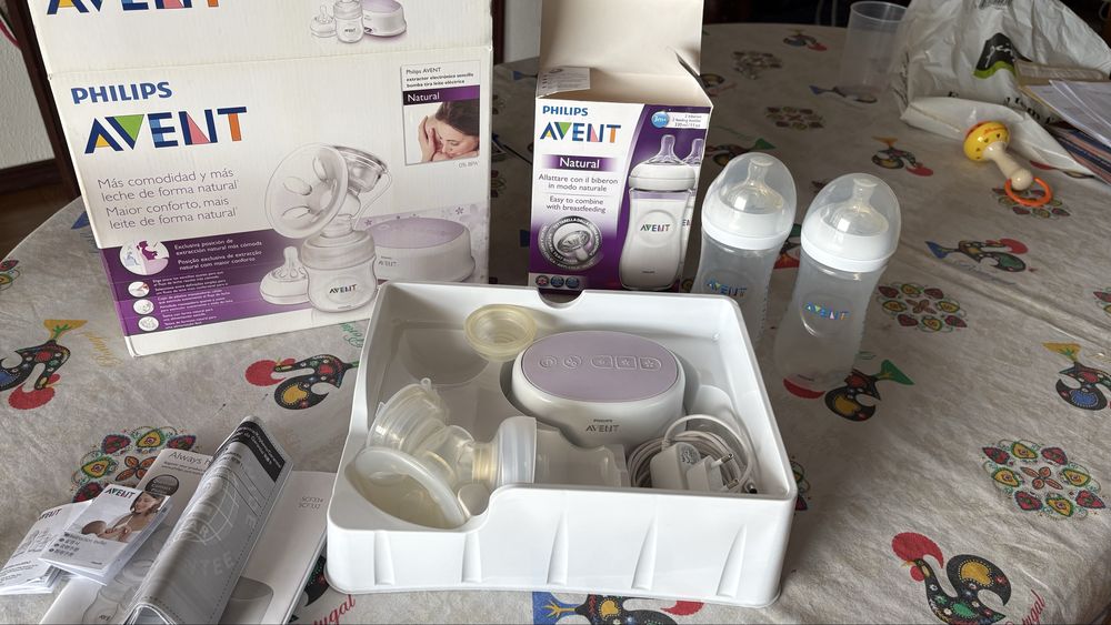 Bomba extratora de leite da Philips Avent