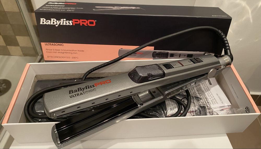 Babyliss Ultrasonic Prancha De Cabelo A Vapor