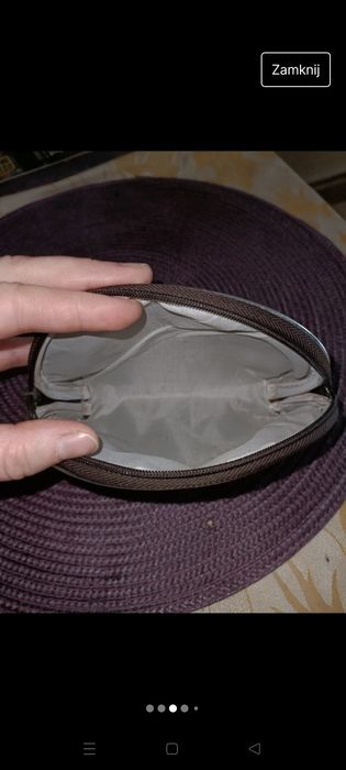 Kosmetyczka brązowa