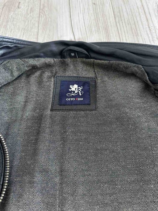 Шкіряна куртка otto kern balenciaga оригінал