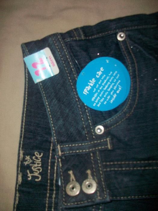 jeansy dziewczęce nowe