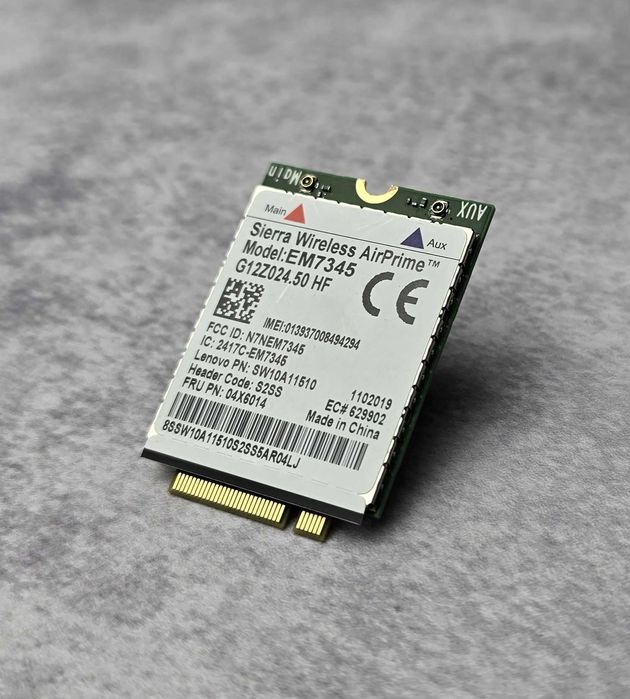 LTE модуль Lenovo EM7345