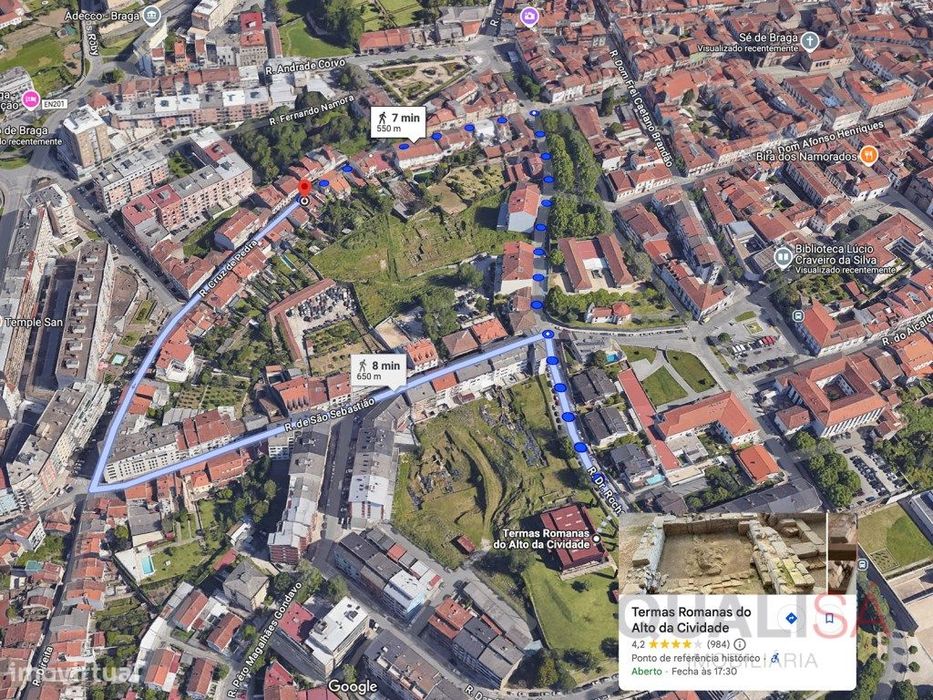 Apartamento T1 novo em Maximinos, a 100m do centro histórico de Bra...