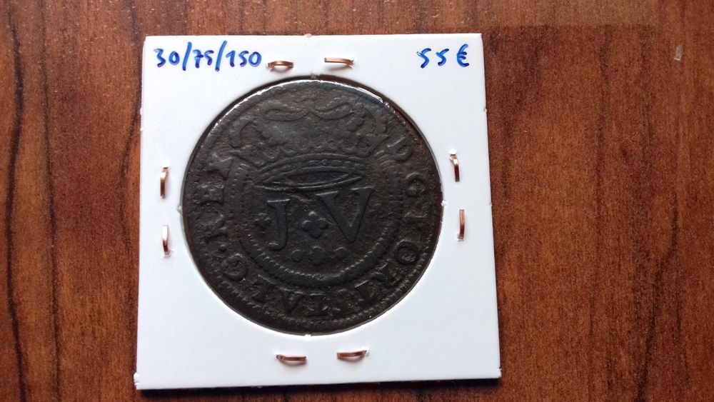 Moeda X Reis 1720 D. João V