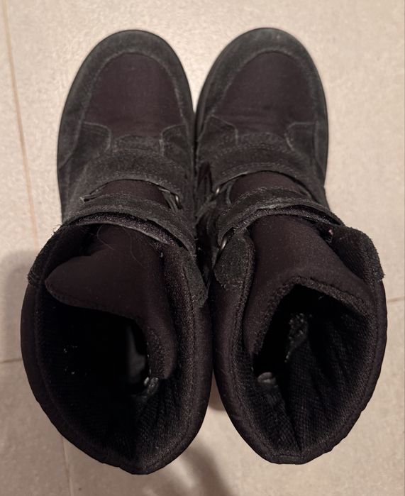 ECCO Urban Snowboarder Dziecięce Zamszowe Buty Zimowe Z Gore-Tex