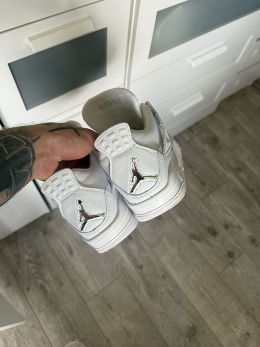 Jordan retro 4 pure money i air force komplet