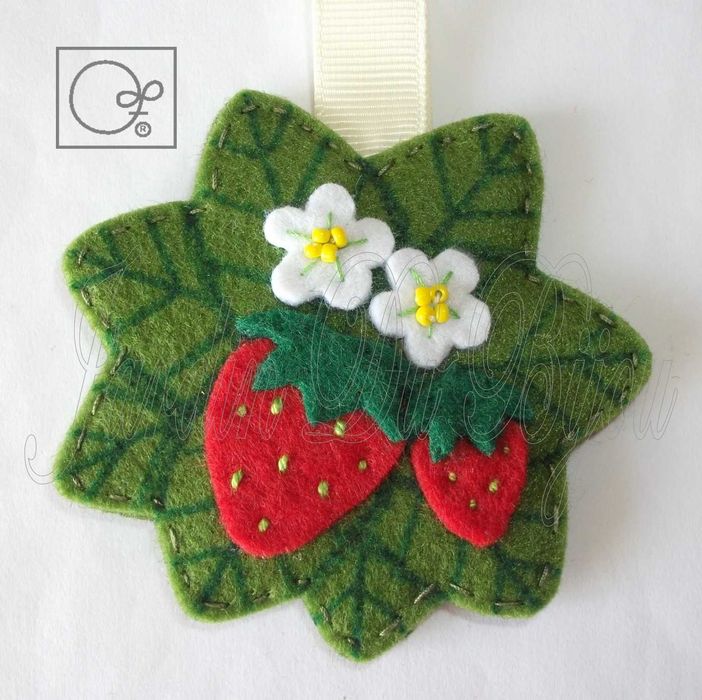 Porta-Chaves Morangos