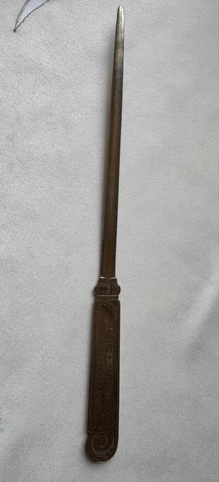 Oryginalny zabytkowy nóż do kopert z 1932 r.