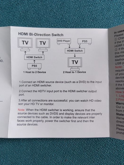 HDMI 2.1 switch przyłącze 8K ultra HD rozdzielacz