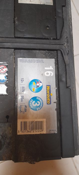 Bateria 800A 95ah 12v