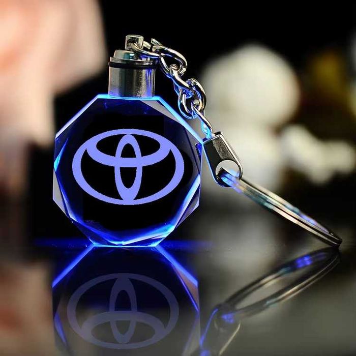 porta chaves cristal Toyota