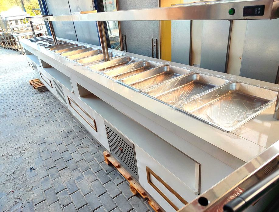 Balcão Refrigerado SELF-SERVICE- 6 metros