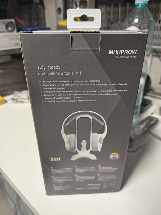 MARS GAMING MHHPRO Headphone Stojak na słuchawki 
httpss.plus
MARS GAM
