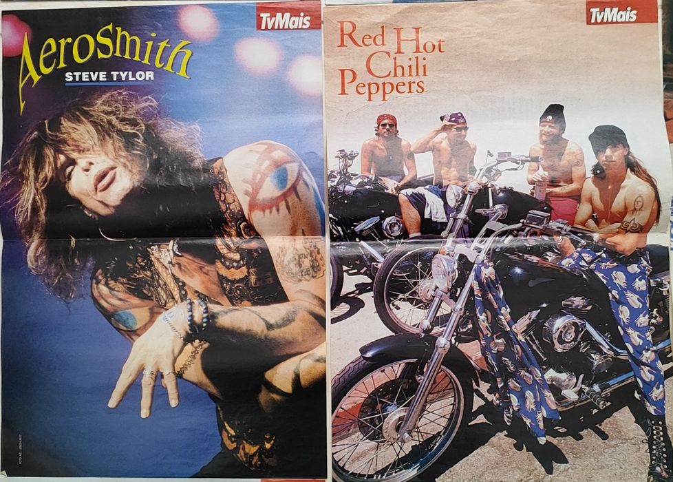 Lote de Posters TV Mais – Anos 90/2000 | Música e Entretenimento
