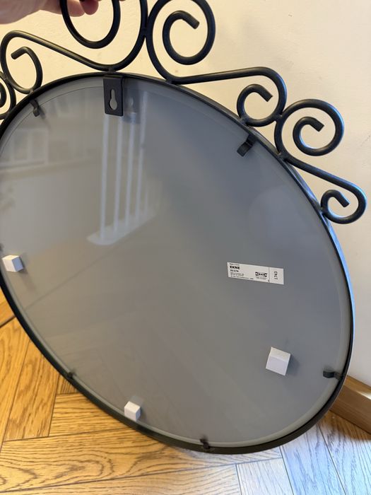Lustro ścienne IKEA EKNE 50×60 cm - metal - jak nowe