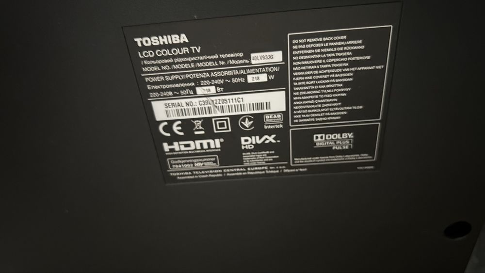 Telewizor Toshiba