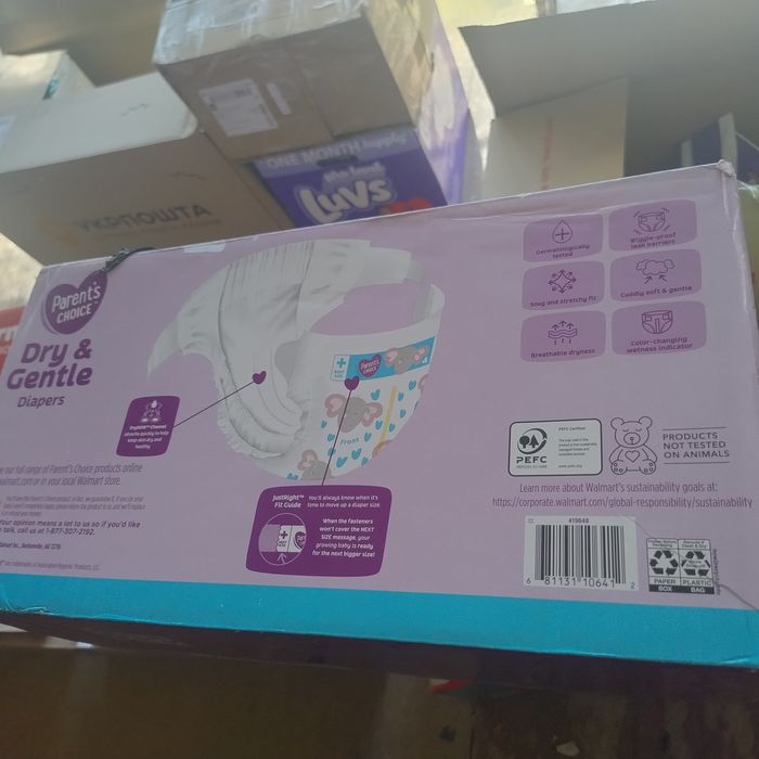 Підгузники   Parents choice 4 116  шт. США