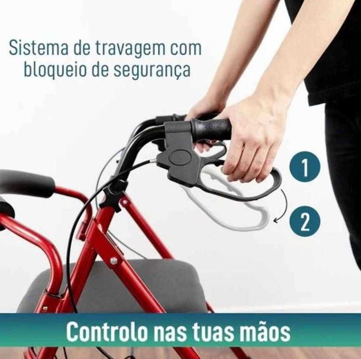 Andarilho desdobrável Semi-Novo