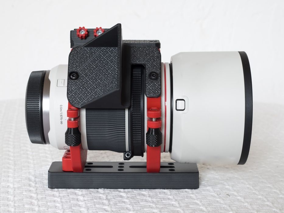 Obejmy do Canon RF 70-200 f4 astrofotografia