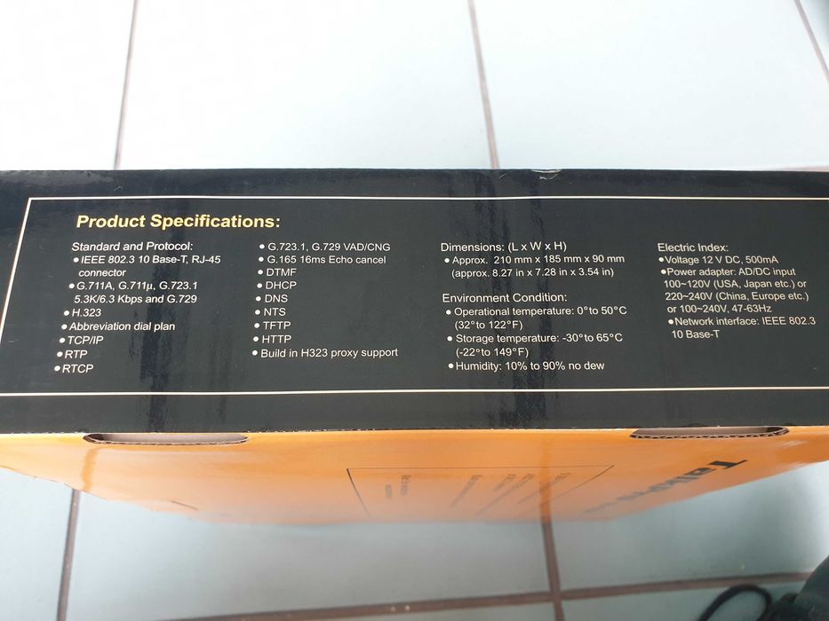 Telefon stacjonarny VOiP TalkPro R-160