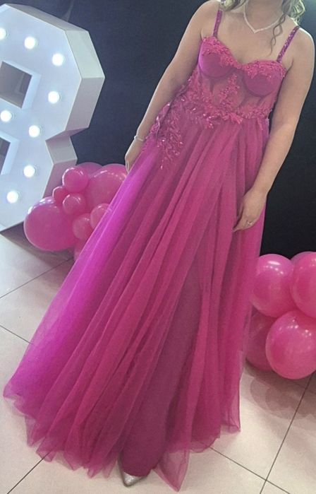 Sukienka suknia balowa M/38 weselna studniówka