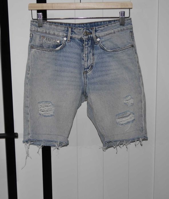 H&M świetne spodnie dziury 32 XXS