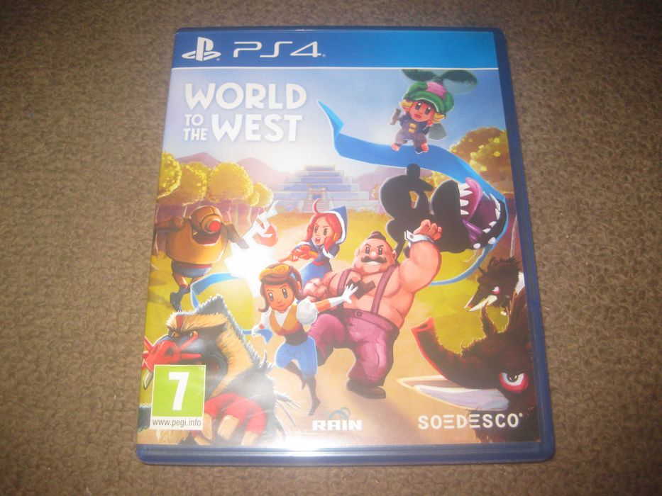 Jogo "World To The West" para a Playstation 4/Impecável!