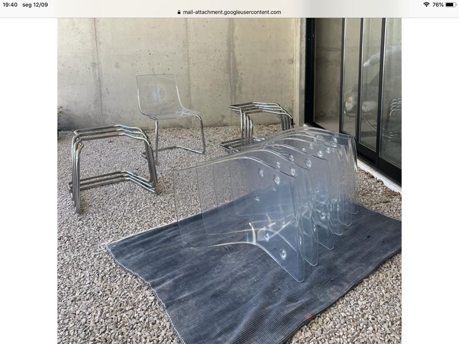 8 cadeiras IKEA a um preço excepcional